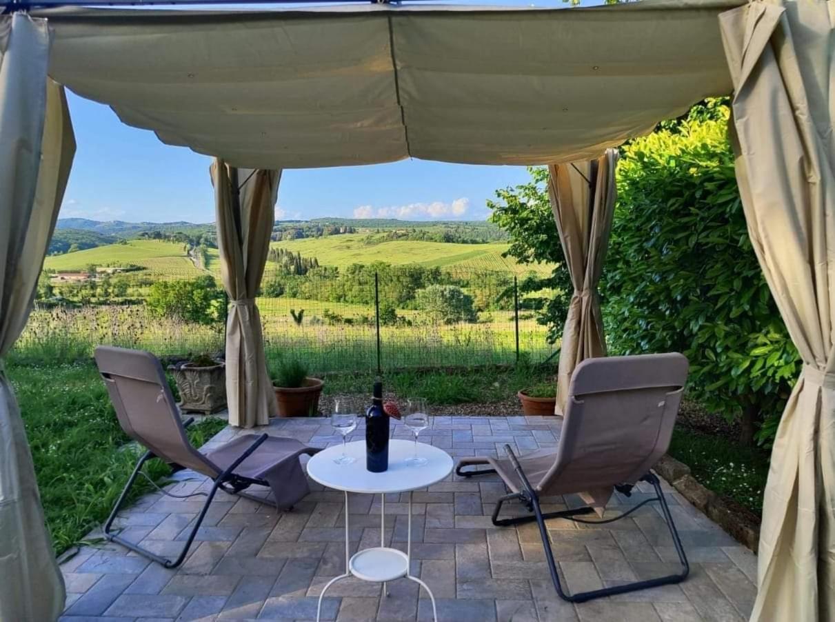 Ferienwohnung Il Giardino Del Chianti Siena Exterior foto