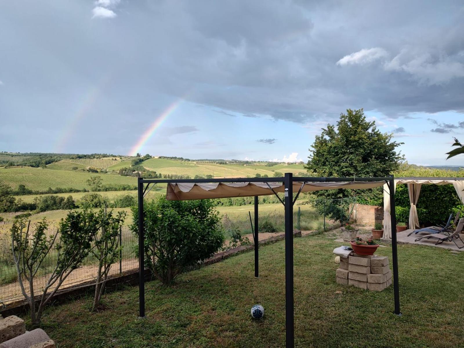 Ferienwohnung Il Giardino Del Chianti Siena Exterior foto
