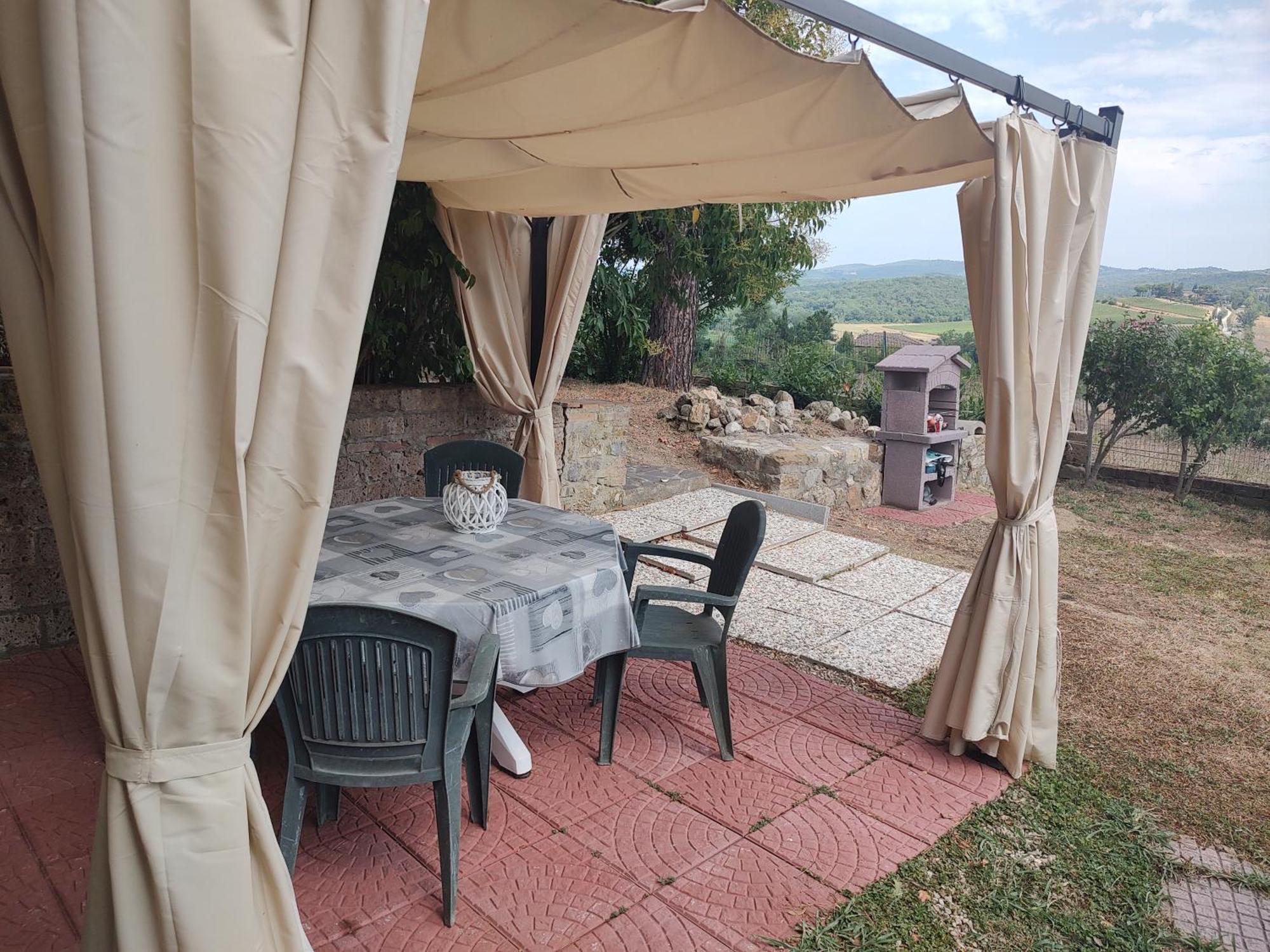 Ferienwohnung Il Giardino Del Chianti Siena Exterior foto